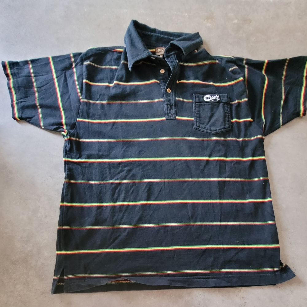 IPath Polo Shirt with Multicolor Stripes